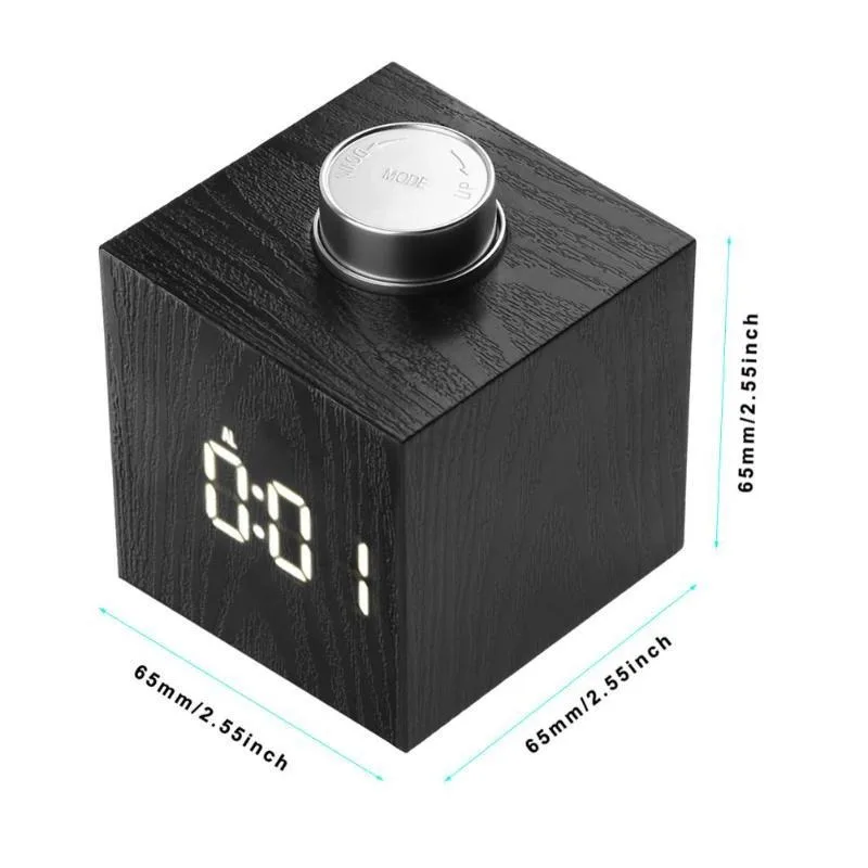 Новинка деревянные светодиодные часы-будильник светящиеся часы в стиле ретро