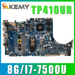 new tp410ur 8gb rami7 7500u geforce930mx motherboard for asus vivobook flip 14 tp410ur tp410u laotop mainboard motherboard free global shipping