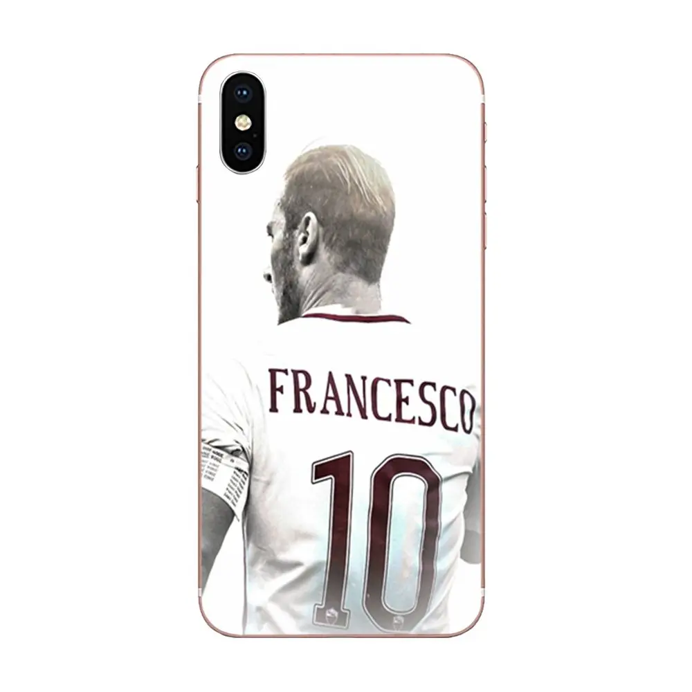 Soft TPU Stylish Case Francesco Totti For Huawei Honor 4C 5A 5C 5X 6 6A 6X 7 7A 7C 7X 8 8C 8S 9 10 10i 20 20i Lite Pro | Мобильные