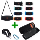 Новинка 2020, мягкий силиконовый чехол для путешествий + жесткие сумки на молнии из ЭВА для JBL Charge 4, Bluetooth колонки для JBL Charge 4, чехол