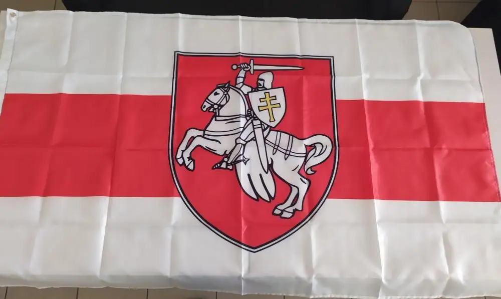 Флаг белого рыцаря пагонии, 150x90 см, 60x90 см, флаг белого рыцаря пагонии, 150x90 см, 60x90 см