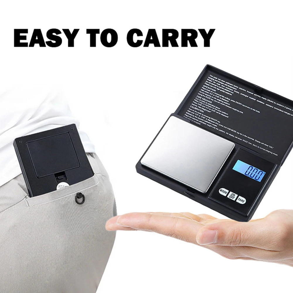 

Electronic Kitchen Scale Digital Food Scale Stainless Steel Weighing Scale LCD High Precision Measuring Tools Scale for Cooking