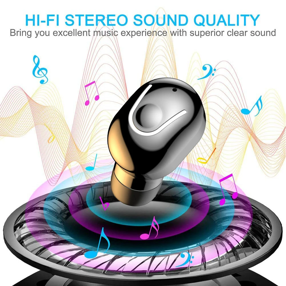 

TWS Wireless Headphones Waterproof Mini Bluetooth Sports Earphones Digital Display In-ear Headsets Wireless Noise-canceling