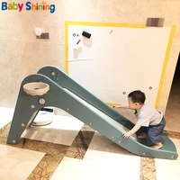 baby shining childrens slide toys 1 10 years old indoor slide lengthen 170cm67in household toys basketball stand toy