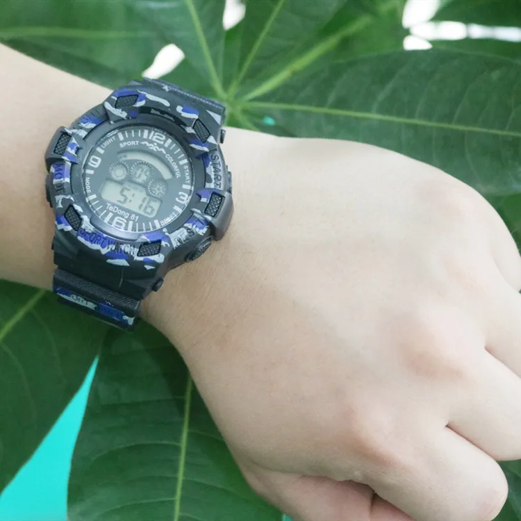 

Top Waterproof Sports Children Watch Led Digital Date Military Rubber Kids Quartz Watches Men Digital Wristwatches Reloj Hombre