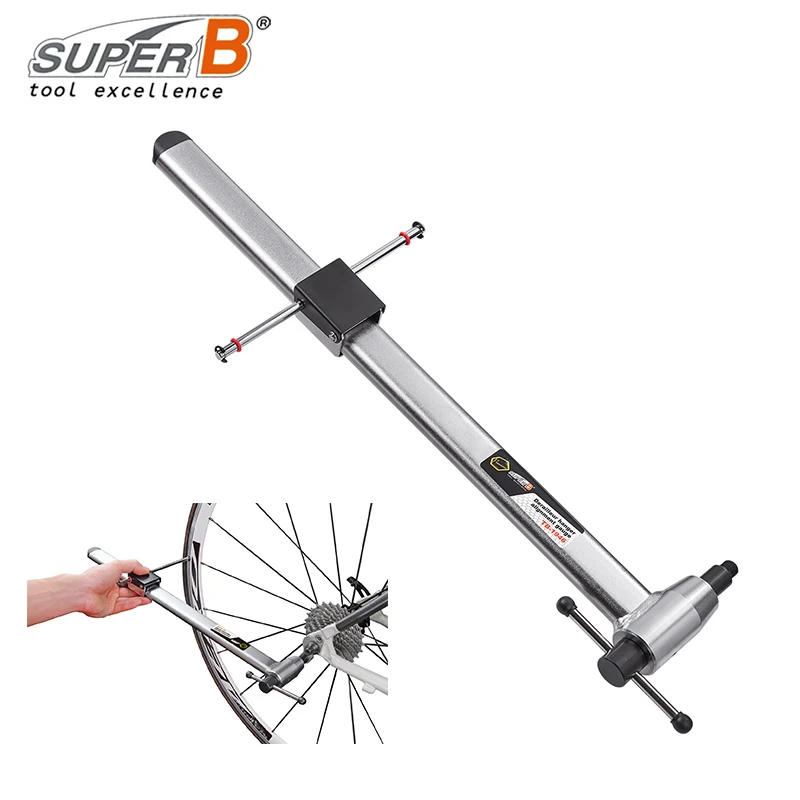 Super B TB-1946 Bicycle Derailleur Hanger Alignment Gauge Measure And Straighten Misaligned Hangers For Most Wheels 20~29