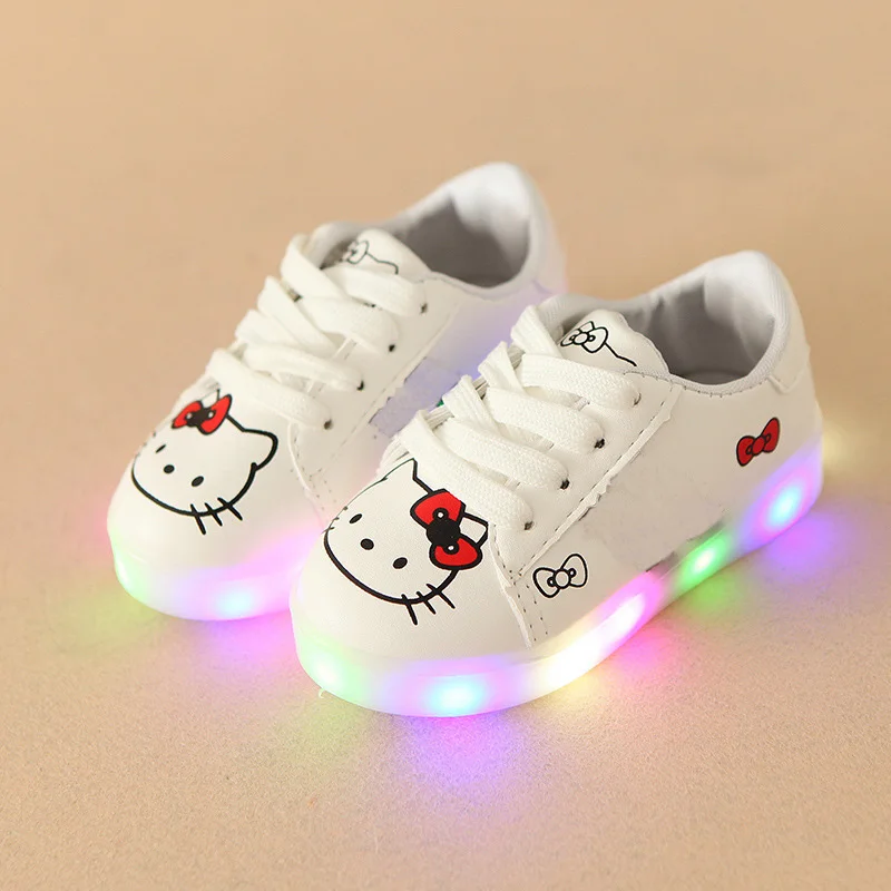 Модная обувь для девочек с героями мультфильмов милыми принцами со шнуровкой