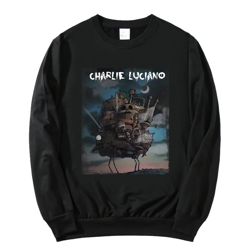 

Мужская Повседневная Толстовка с круглым вырезом, в стиле Харадзюку