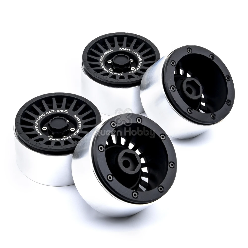 4 шт./лот 2 дюймовый металлический обод колеса для 1/10 RC транспортного средства Trx4