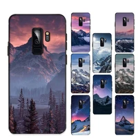 snowy mountain landscape phone case for samsung galaxy s 20lite s21 s21ultra s20 s20plus s21plus 20ultra