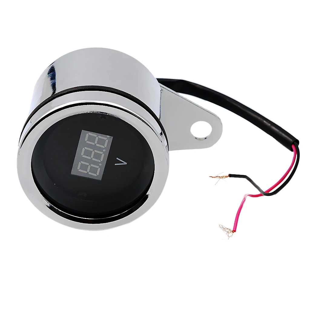 Винтаж вольтметр измеритель величины напряжения метр для 12V мотоцикла вездеходы
