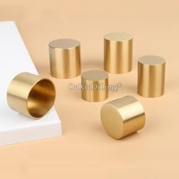 4pcs brass round back cover copper foot cap furniture table round brass sleeve brass wood armrest protective sleeve gf594