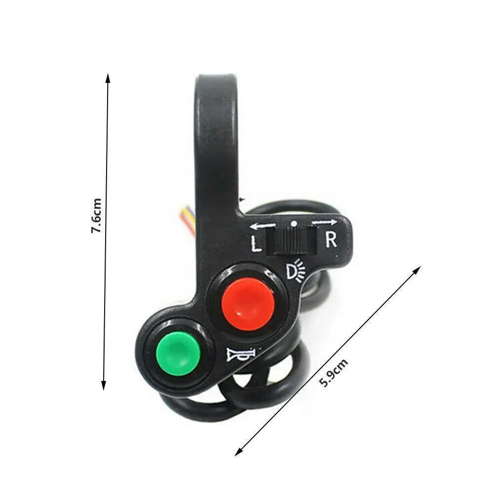 Светильник поворота для мотоцикла электрического велосипеда скутера кнопка