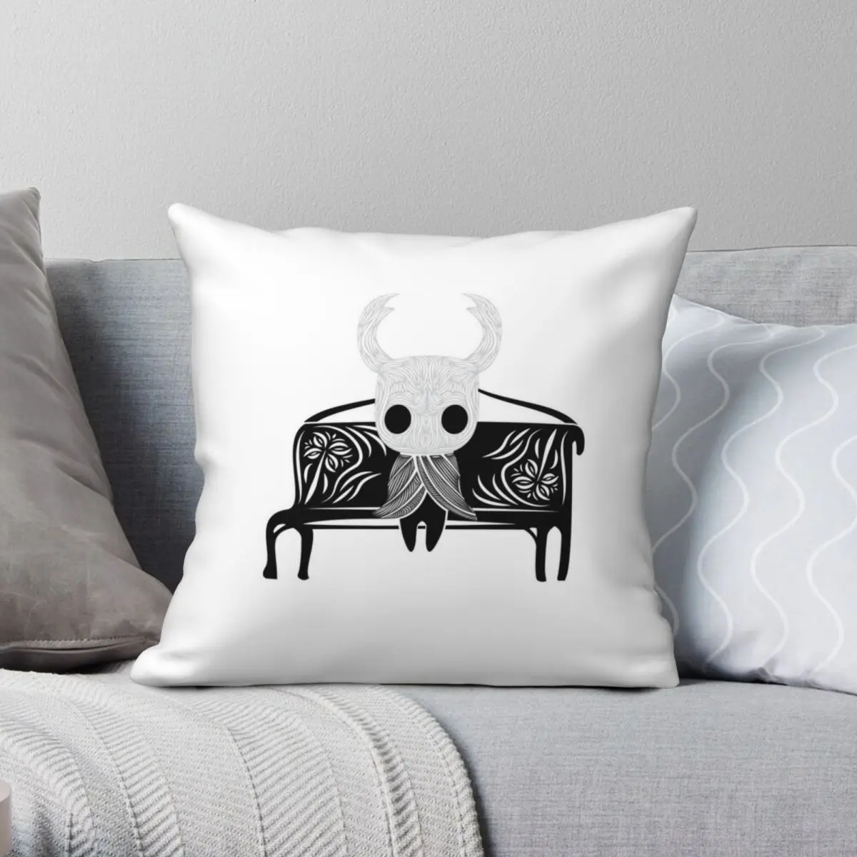 

Полый рыцарь скамейка квадратная подушка чехол полиэстер Лен бархат на молнии Декор Подушка Чехол для дивана наволочка 45x45