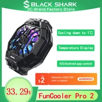 original black shark 4 3 pro 2 pro fun cooler liquid cooling fan back clip for xiaomi mi 10 pro rog 2 pro 3 red magic funcooler