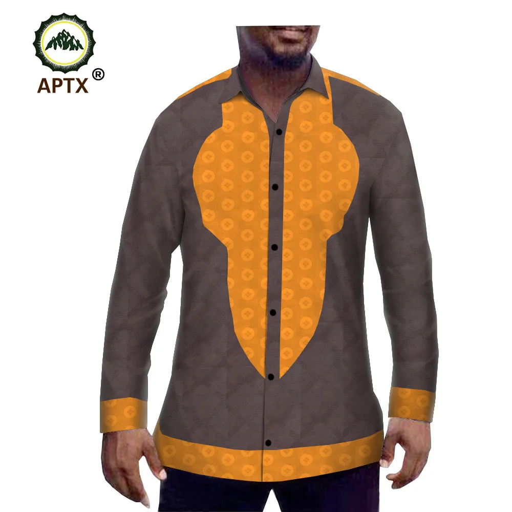 Африканская одежда Дашики рубашка для мужчин сделанная на заказ жаккардовая