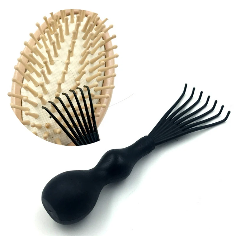 Двухцветная дополнительная практичная портативная Расческа для быстрого