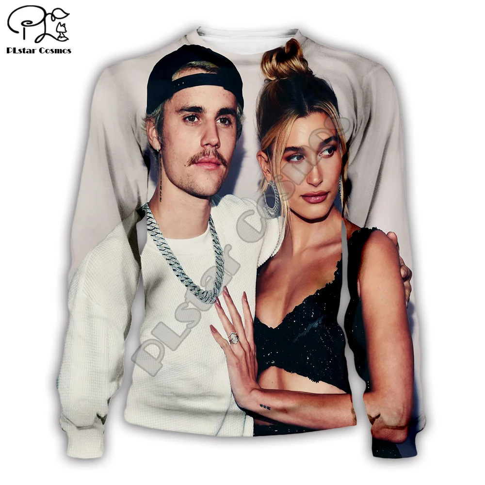 

PLstar Cosmos 3DPrint 2021NewFashion Star Justin Bieber Popular Harajuku Streetwear Unisex Funny Casual Hoodie/Sweatshirt/Zip O9