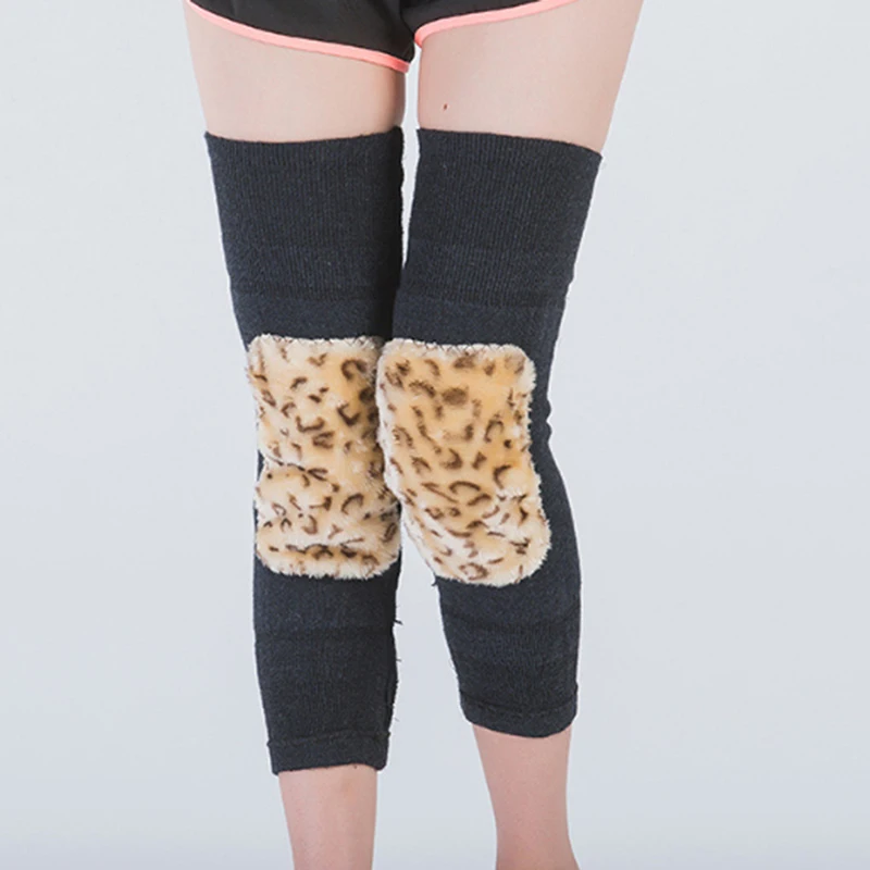 

1pc Winter Warm Knee Brace Leg Warmer Sport Elastic Support Protection Pad Fitness Running Cycling Thermal Knee Pad