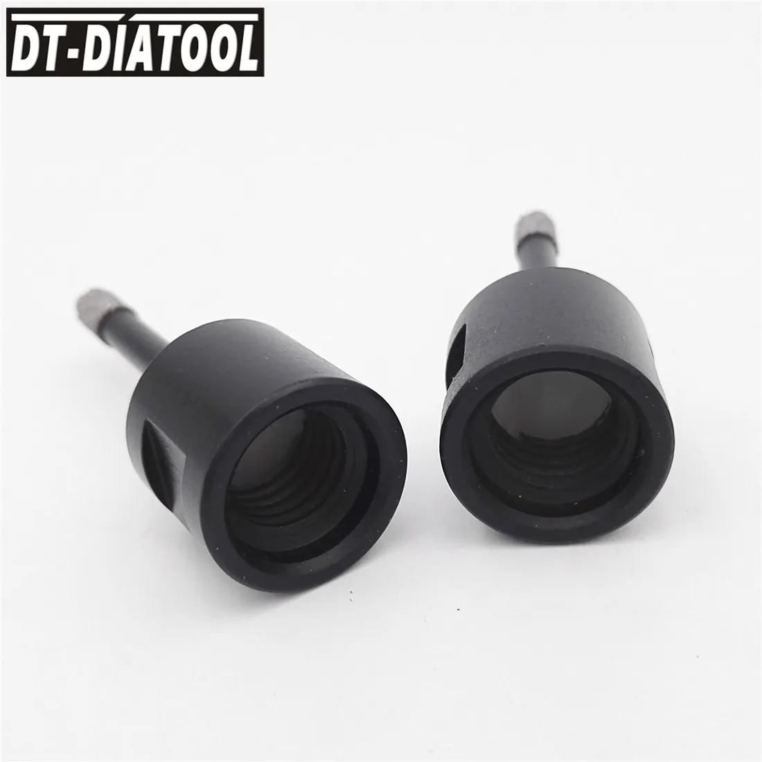 Алмазные коронки для сверления гранита мрамора 2 шт. М14 Grit35/40 DT-DIATOOL | Инструменты