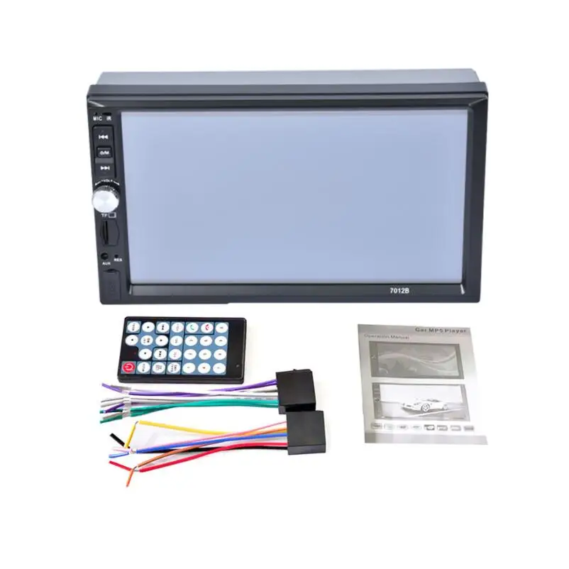 2 Din Car Radio 7&quot HD Autoradio Multimedia Player 2DIN Touch Screen Auto Audio Stereo MP5 Bluetooth USB TF FM Camera | Автомобили и