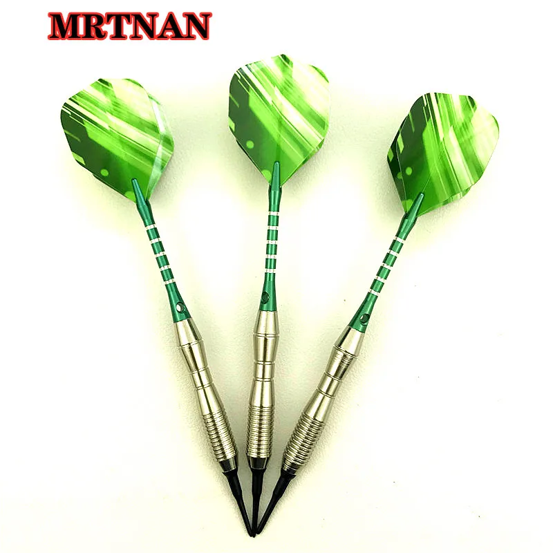 

New 3 Pieces/Set High Quality Steel Soft Dart 18g Axis Dart Professional Indoor Dart Throwing Game Set