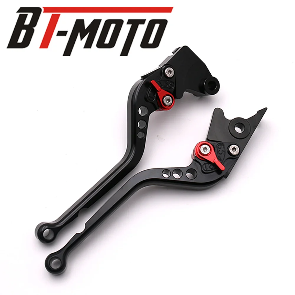 long black Регулируемые длинные и короткие рычаги тормоза мотоцикла сцепления для HONDA CB500X CB 500 X CB500 X - Цвет: long black