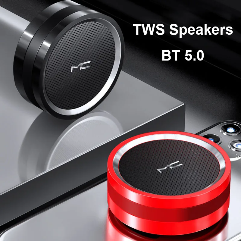 Портативные мини динамики Altavoz с Bluetooth усилитель звука TWS домашний кинотеатр