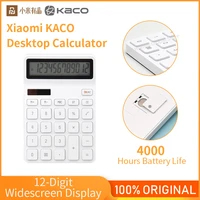 kaco calculator desktop electronic scientific calculator lcd screen 12 digit display smart shutdown for school office
