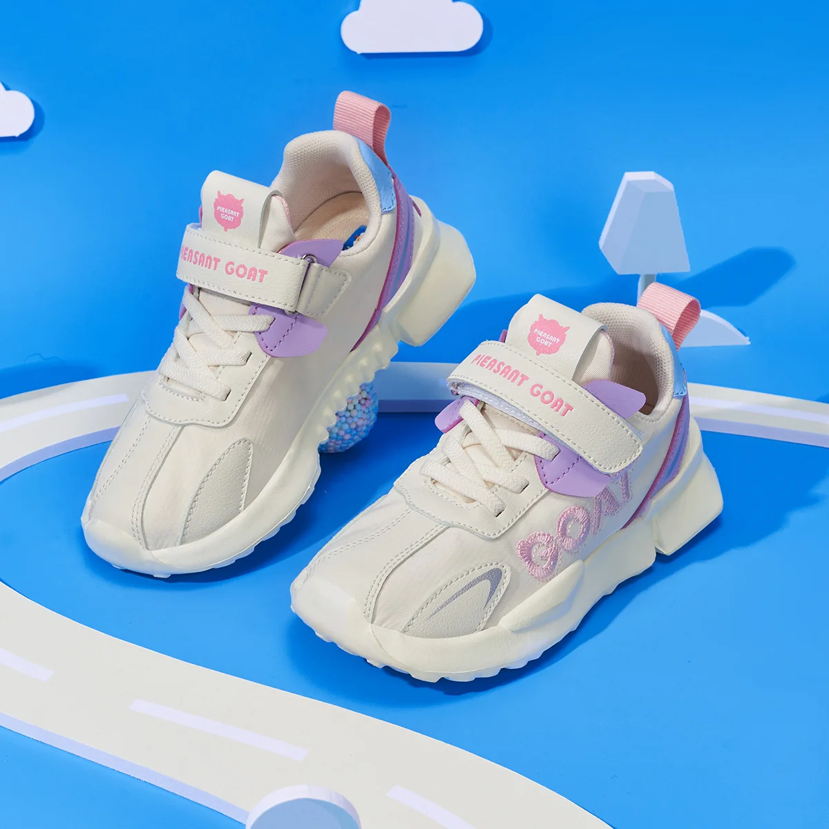 

Size 27-35 Children Damping Casual Sneakers Boys Wear-resistant Sneakers Girls Lightweight Shoes Baby Shoes with Breathable