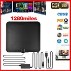 4K цифровая HDTV антенна на внутреннюю усиленную антенну диапазон 1280 миль HD1080P ресивер сигнала Freeview TV для местного канала вещания