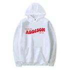 Для детей от 3 до 14 лет, Rae детская одежда с капюшоном для мальчиковдевочек Addison для вас Губы уход за кожей лица Мужская толстовка с капюшоном в стиле хип-хоп уличная детская одежда, пуловеры