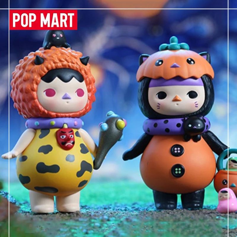 

Загадочная коробка, игрушки Popmart PUCKY Pokemon, Хэллоуин, искусственный подарок, автомобильные безделушки, коробка, сюрприз, подарок