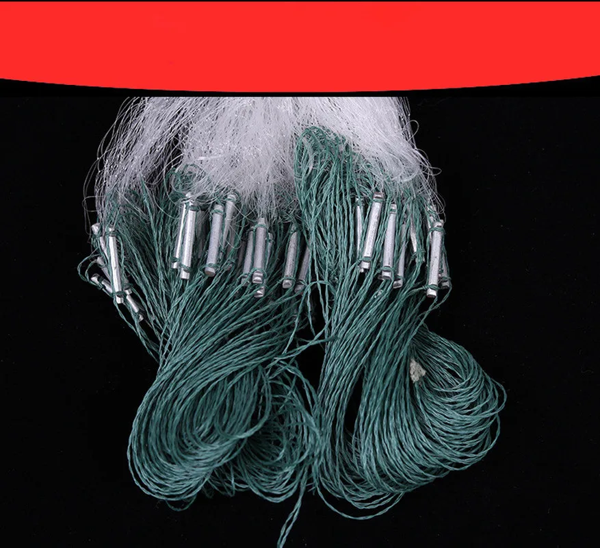 1 шт. наживки для рыбалки Сетка Ловушка Леска рыболовная сетка из снасти на