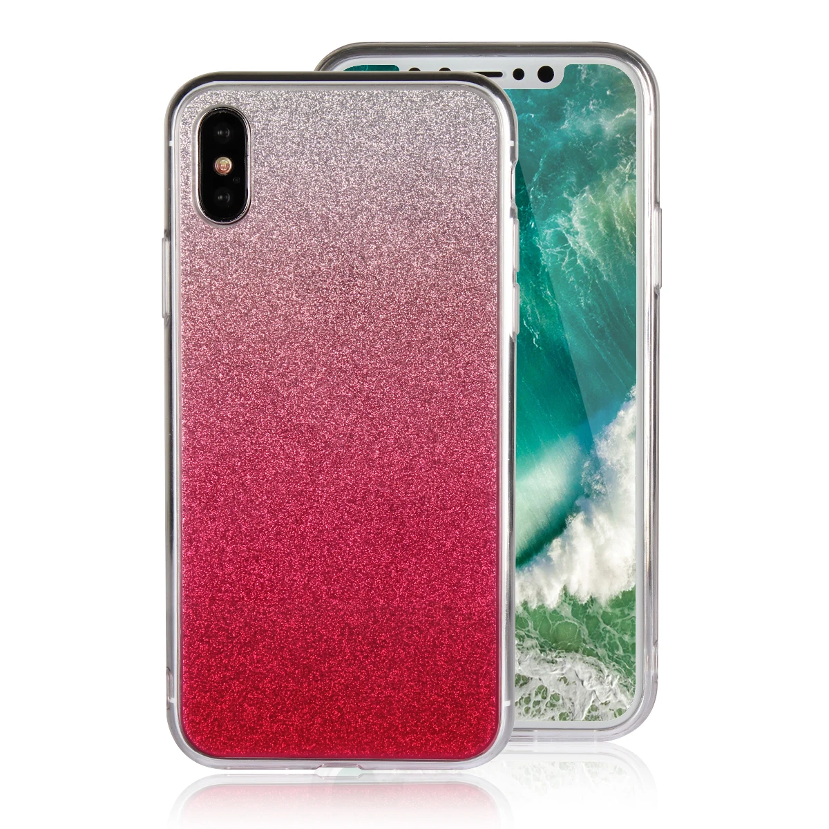 Sailortech для iPhone X/6/7 8 блестящий чехол с блестками мягкий из ТПУ защитный Блестящий