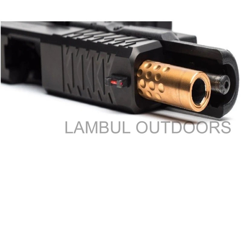 Красный зеленый волоконно оптический передний вид/задний боевой Глок скользящий