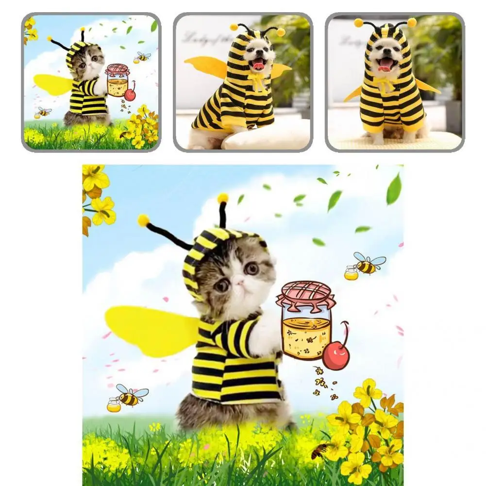 

Keep Warmth Adorable Cute Pet Dogs Cats Hoodie Costume for Autumn Winter