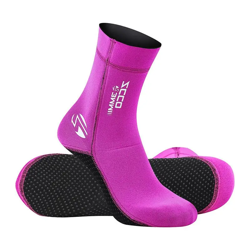 

3mm Neoprene Diving Socks Boots Water Shoes Beach Boots Wetsuit Shoes Non-slip Snorkeling Diving Surfing Boots For Men Women