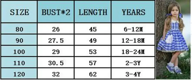 Детское платье для малышей принцессы маленьких девочек повседневное голубое
