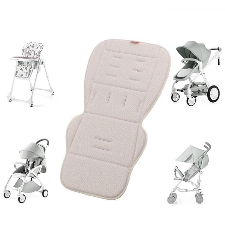 

Universal Breathable Stroller Accessories Seat Cushion Four Seasons Soft Cotton Pad Mattress Stroller Baby Carriages Pram Liner