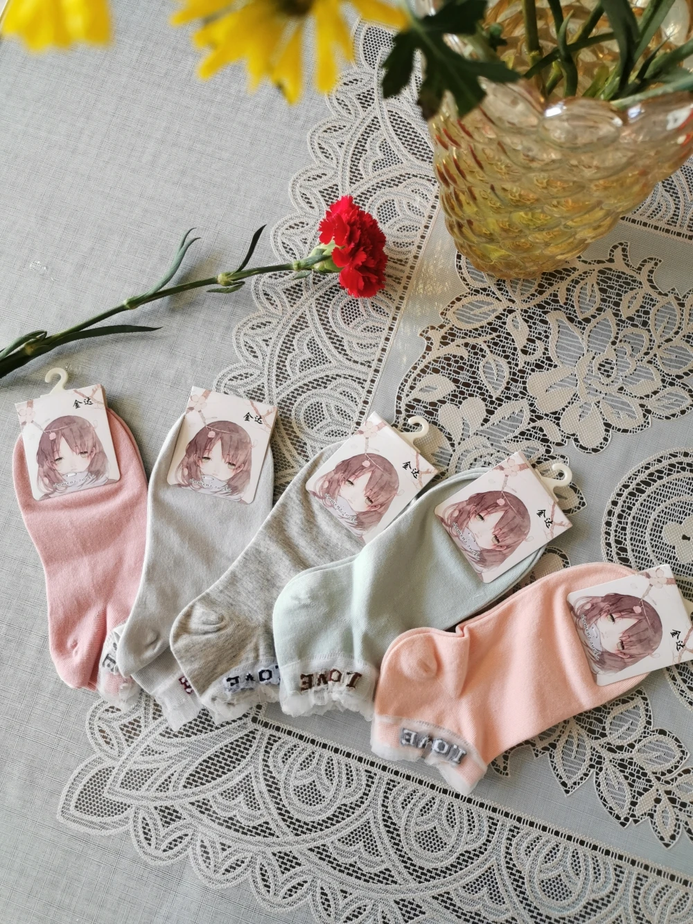 socks women kawaii funny socks harajuku носки женские funny socks pop socket socks no show women slippers low cut top cotton
