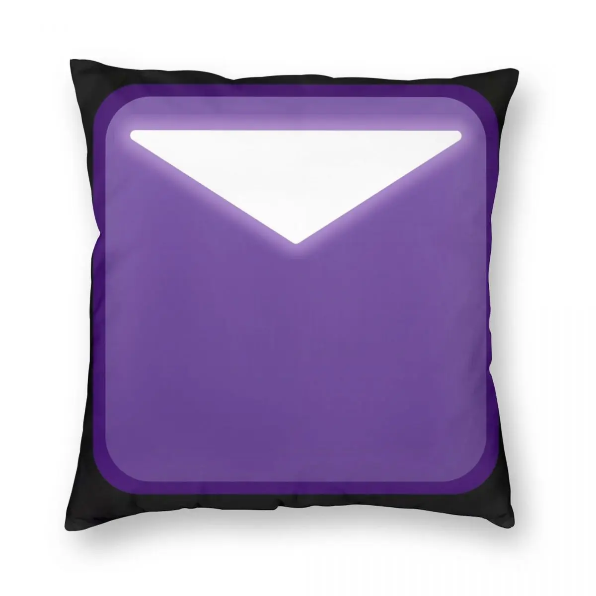 

Purple Beat Saber Cube Pillowcase Polyester Linen Velvet Creative Zip Decorative Bed Cushion Cover