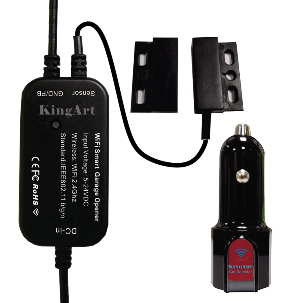 Умный пульт управления гаражной дверью Wi Fi устройство для открывания дверей с