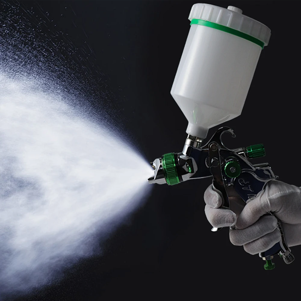 

Spray Gun Air Hand Manual Spray Painting Tool 1.4/1.7/2.0mm Nozzle Professional Gravity Spray Gun 600ml Cup Painting Airbrush