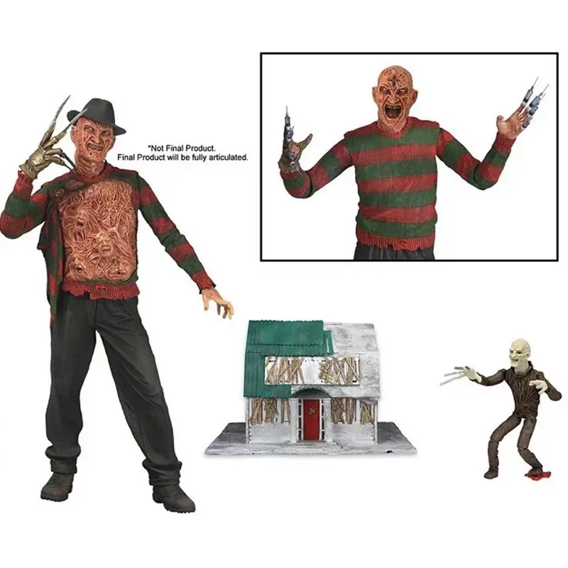 

NEW NECA Action Figure Ghost Street Freddy Warrior Freddy Part III Deluxe Edition 7-Inch 18cm Toy Doll Gift