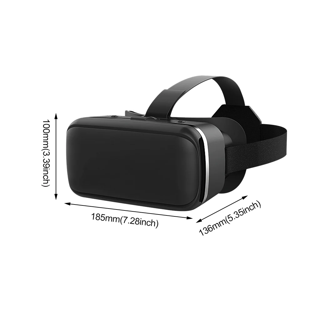 Регулируемые легко устанавливаемые HD-очки полный обзор 3D очки большой экран