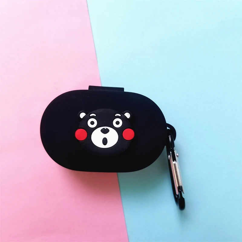 Мультяшный чехол для наушников с крючком для Xiaomi Redmi AirDots, новинка, чехол, беспроводной Bluetooth чехол для наушников, мягкий чехол из ТПУ
