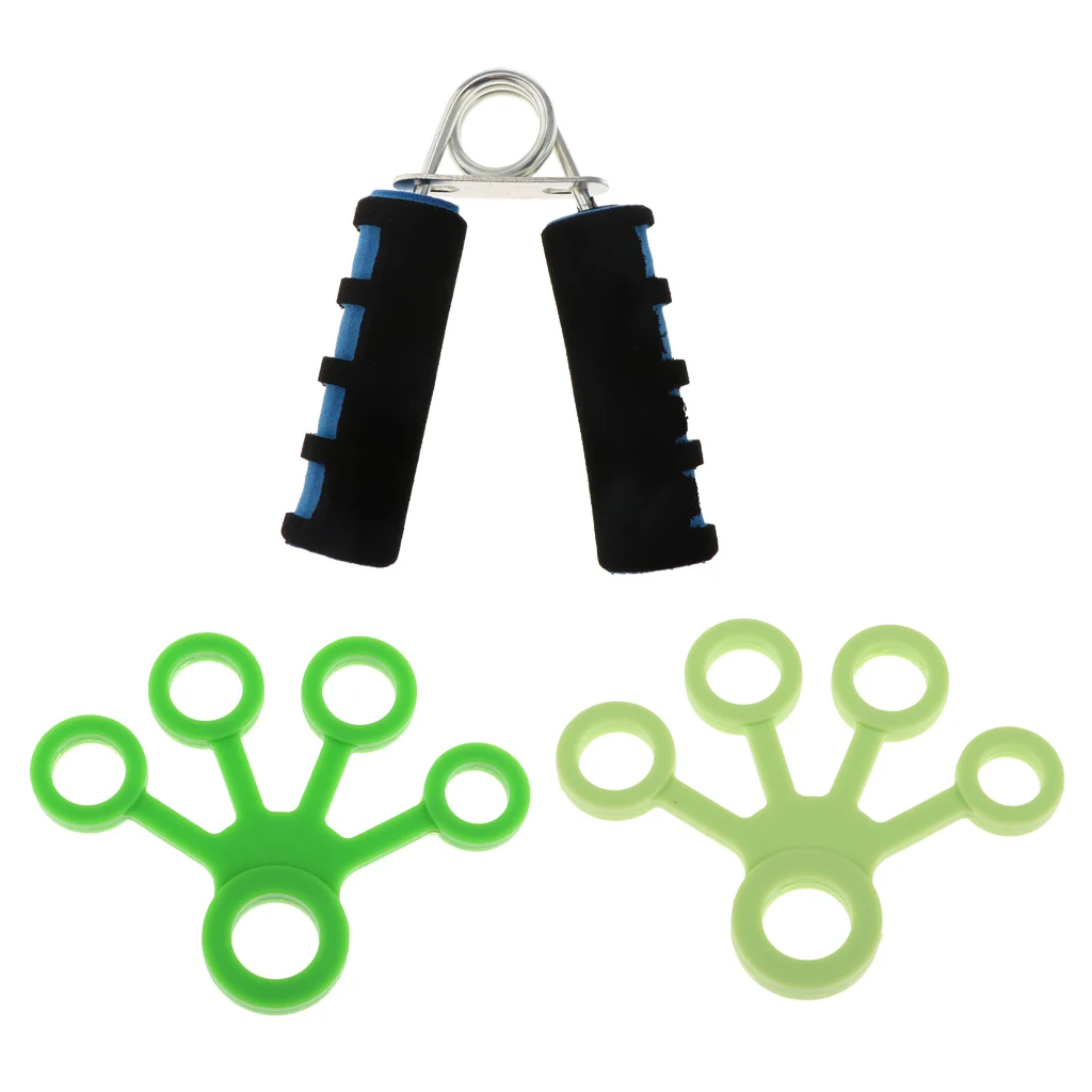 4 упаковки ручного захвата укрепляющий палец носилки прочность и ловкость