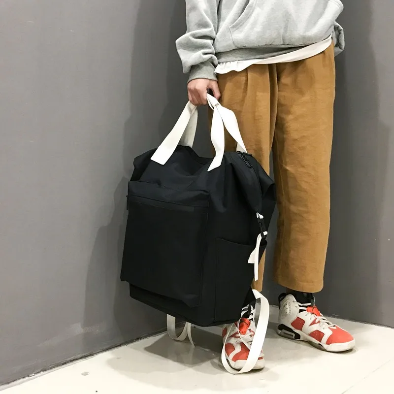 Ручная сумка для путешествий мужской уличный холщовый рюкзак на лямках Женская