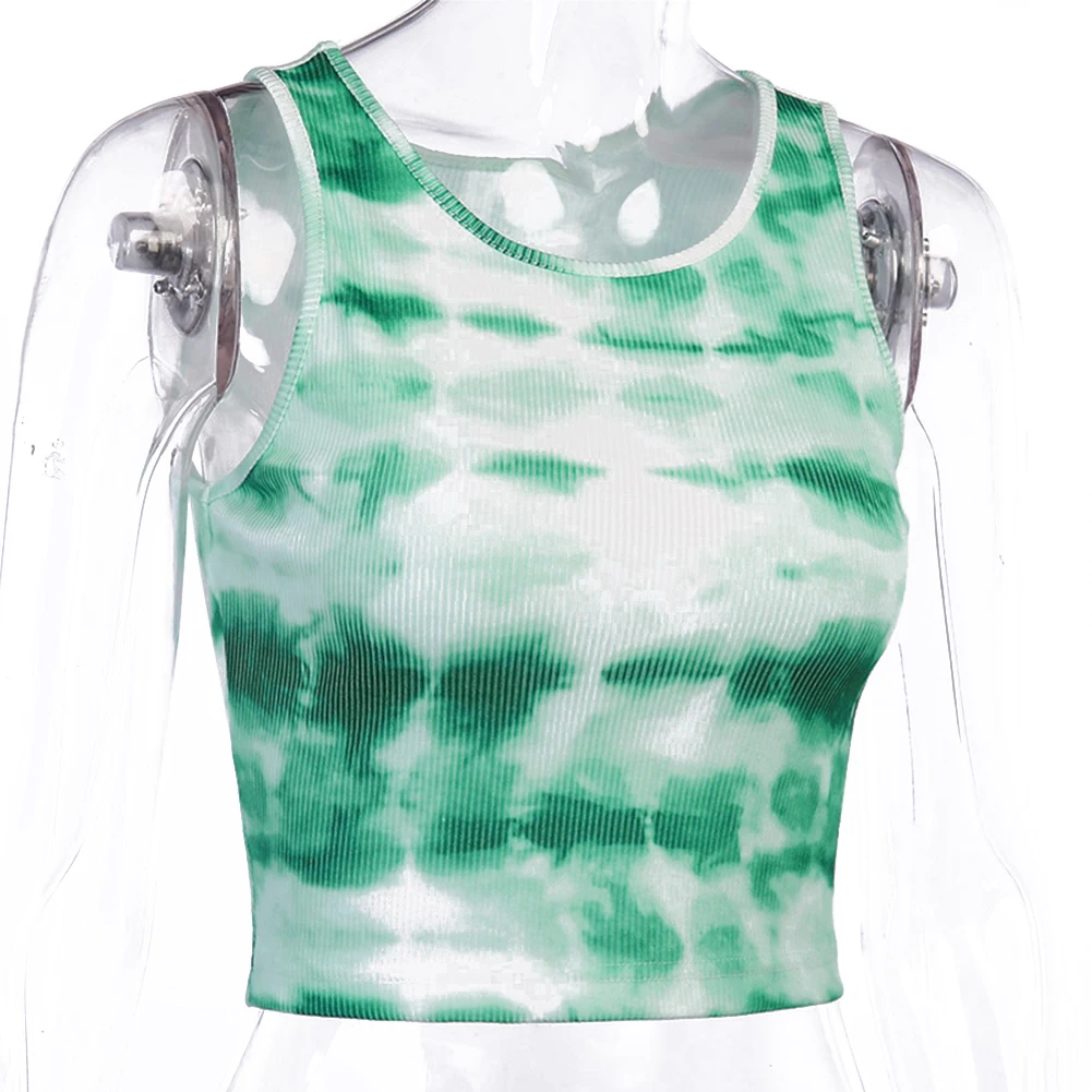 

Hot Sell Summer Women Vest Fashion Sleeveless Crop Tops T-shirt Ladies Tanks Women Streetwear